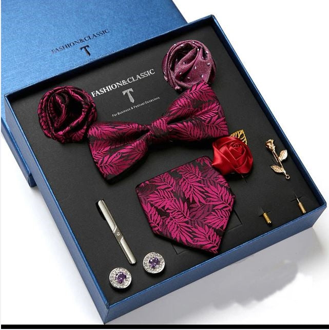 Maliben | Men Tie Set Luxury Gift Box