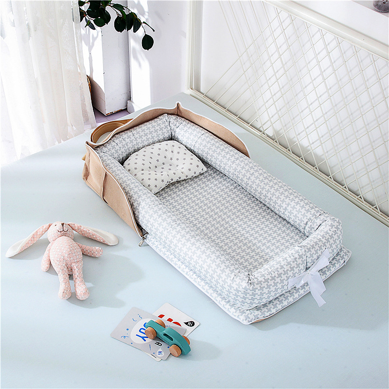 Maliben | Portable And Foldable Baby Bed With Pillow