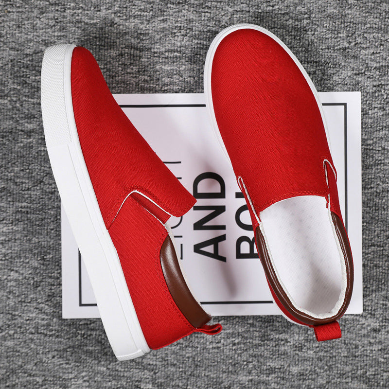 Slip-On Shoes Made Of Canvas For Men