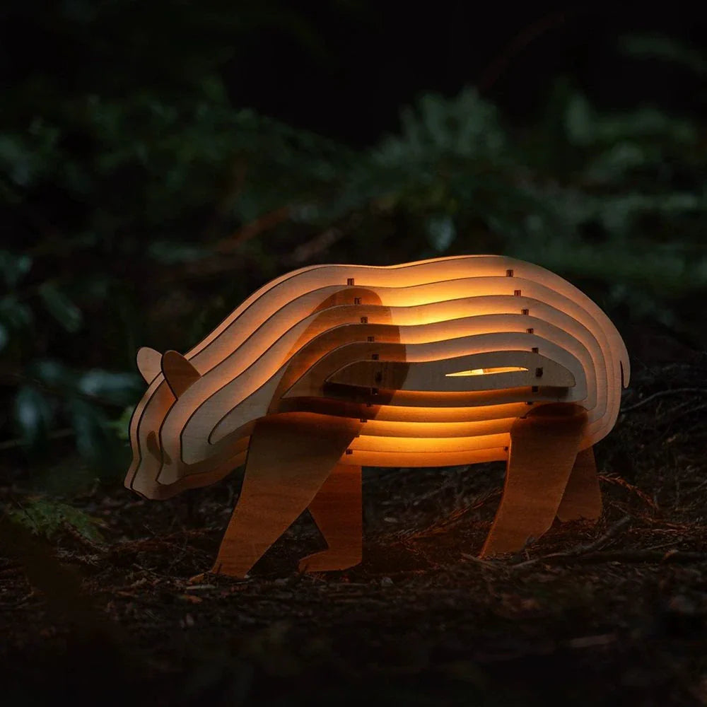 Maliben | Wildcraft Wooden Animal Light
