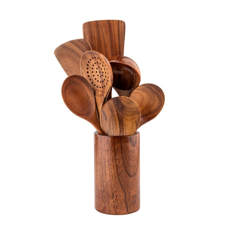 Maliben | Teak Wood Cutlery Set