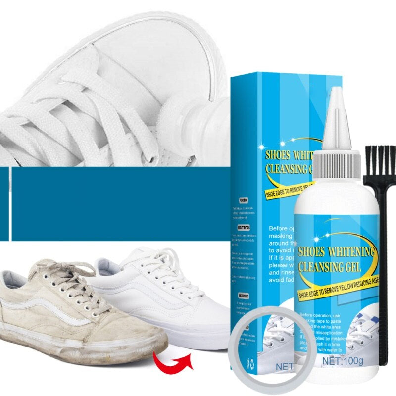Maliben | Shoe Whitening Cleaner Gel Brush