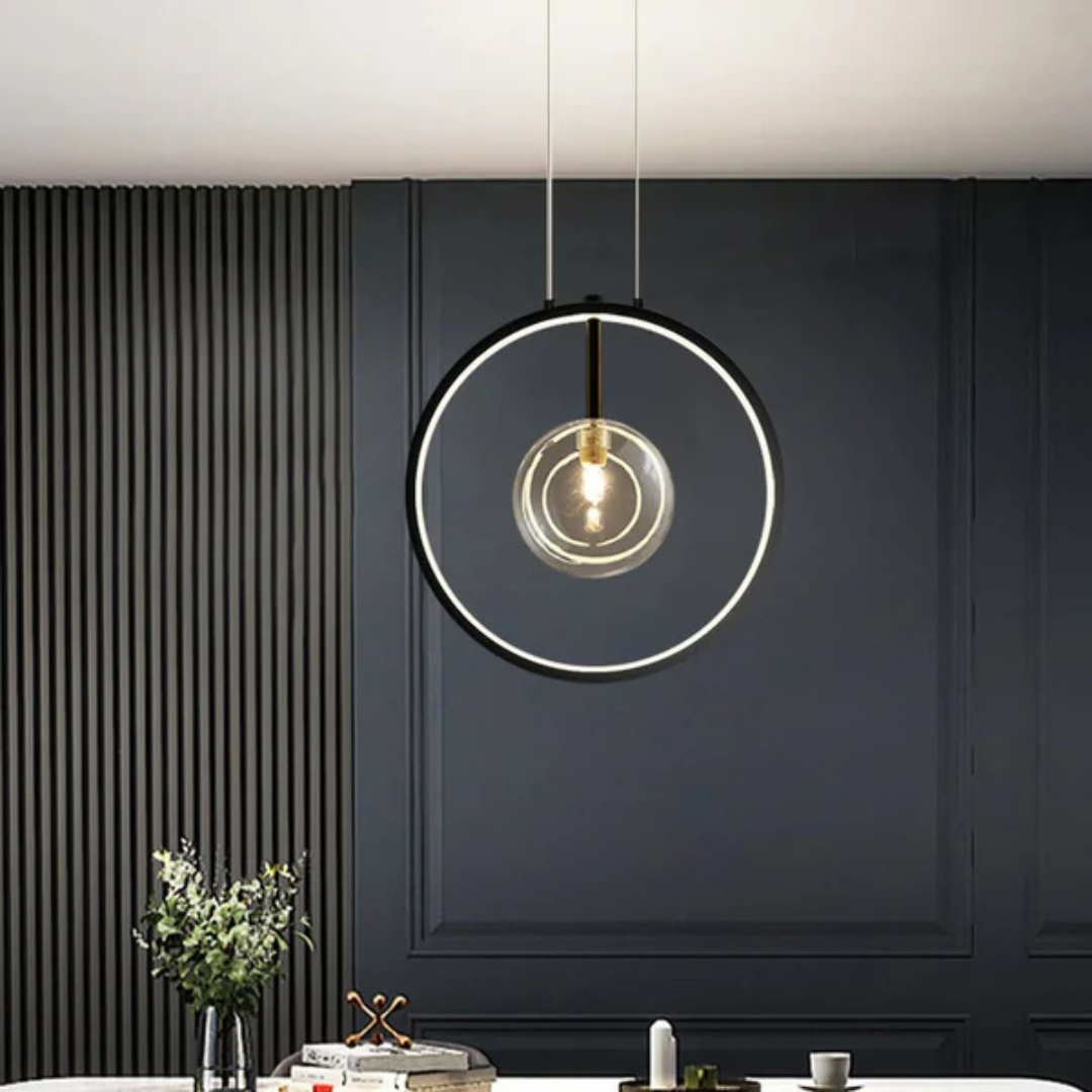 Maliben | Minimalist Black Pendant Lamp