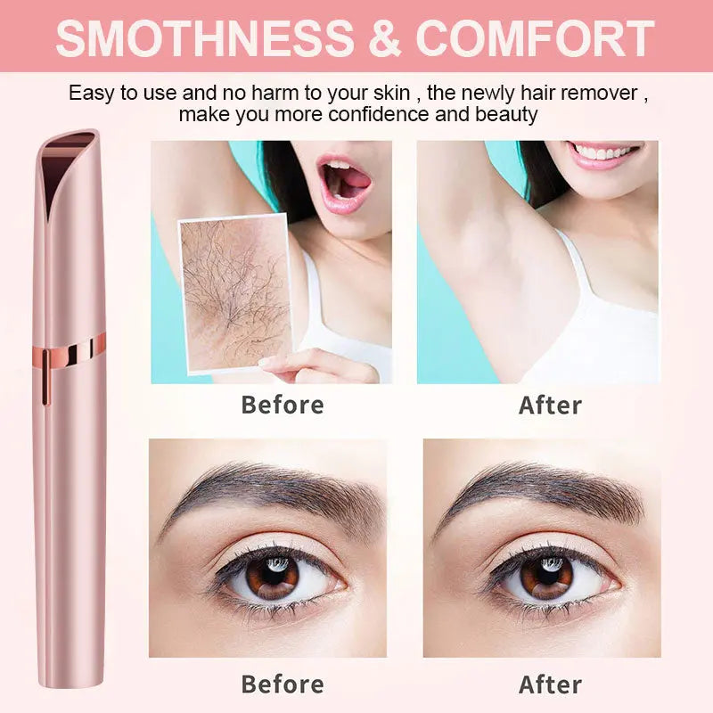 Maliben | Pain-Free Electric Eyebrow Trimmer For Precise Hair Removal