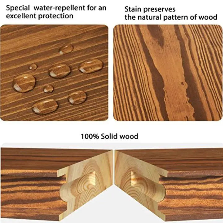 Maliben | Handmade Solid Wood Wall Shelves – Stylish & Space-Saving