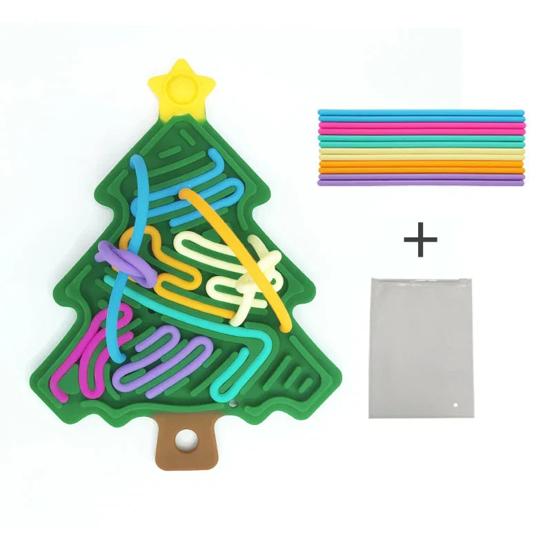 Maliben | Silicone Stress Reliever Christmas Tree – Compact And Fun For The Christmas Time
