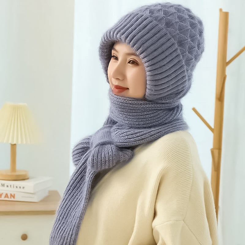Maliben | Integrated Hearing Protection Windproof Hat Scarf