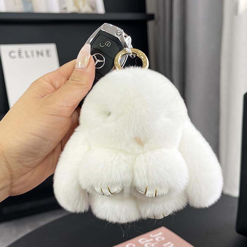 Maliben | Handmade Soft Bunny Pompom Charms(Boxed Edition)