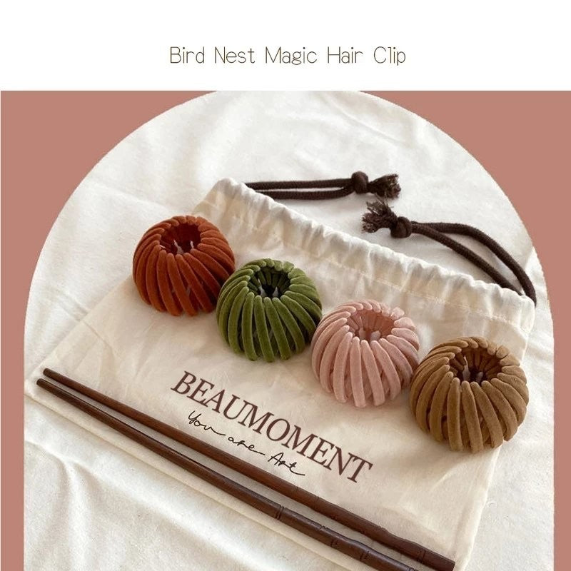 Maliben | Elegantra Hair Clip | Effortless Bun In Seconds | Gentle & Versatile | For All Hair Types