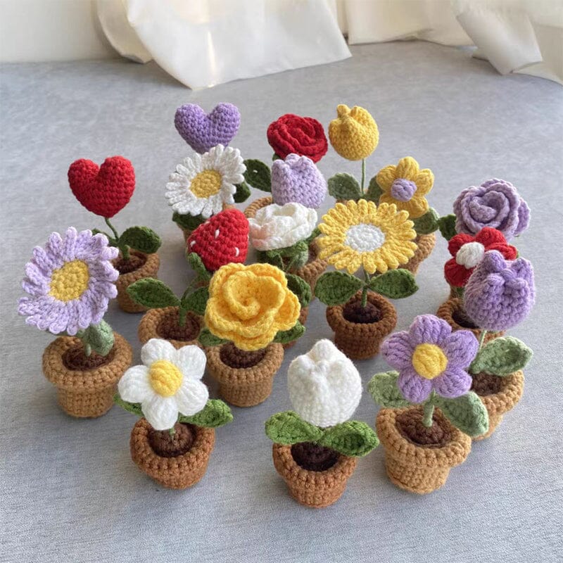 Maliben | Handmade Knitted Flowers