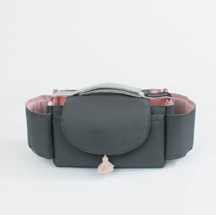 Maliben | Stroller Organizer Diaper Bag – Compact Bag With Cup Holder