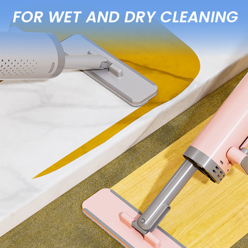 Maliben | Rotatable Self-Squeeze Mini Mop With Crevice Brush