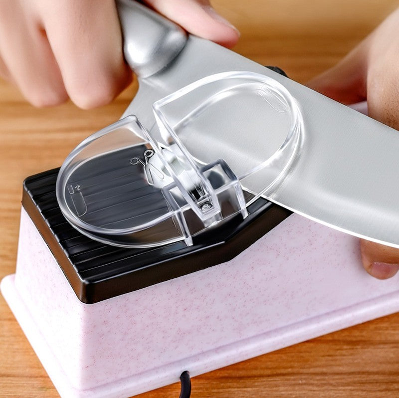 Maliben | Rechargeable Multifunctional Electric Knife Sharpener, With 6 Replaceable Grinding Discs, For Dull Knives