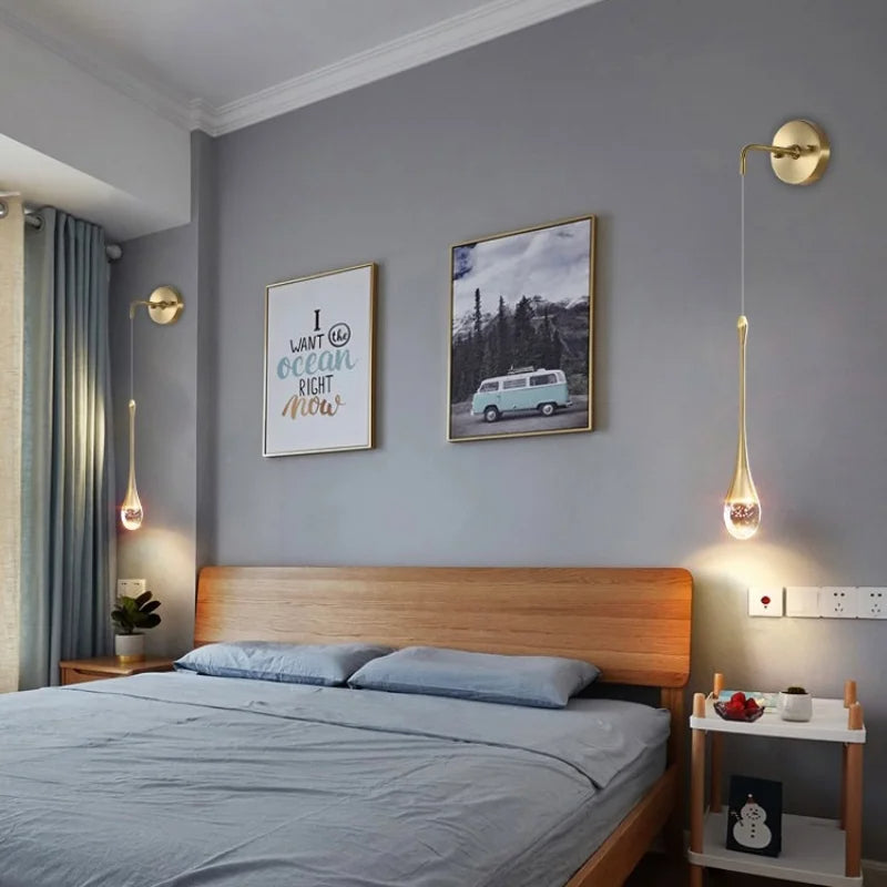 Maliben | Elegant Drop-Shaped Wall Lamp - Luxury For Your Interior
