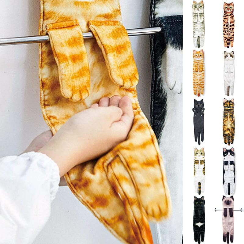 Maliben | Cute Cat Towel