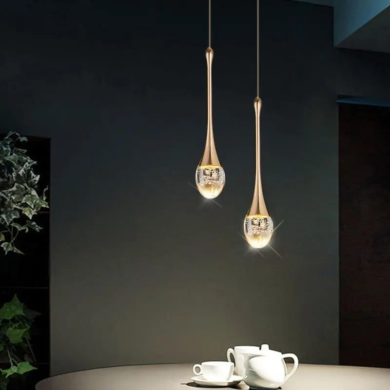 Maliben | Glass Pendant Lamp With Warm Light Glow - Vetra