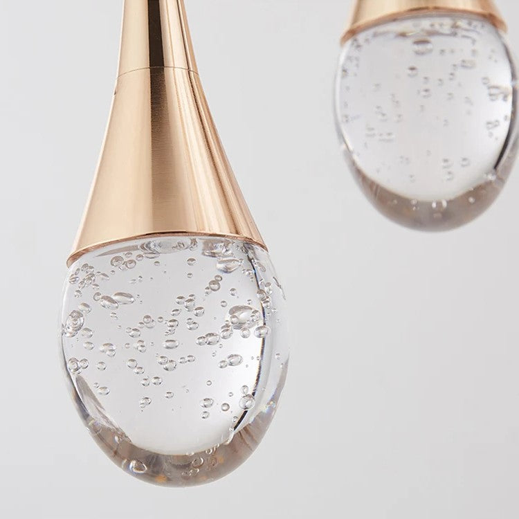 Maliben | Glass Pendant Lamp With Warm Light Glow - Vetra