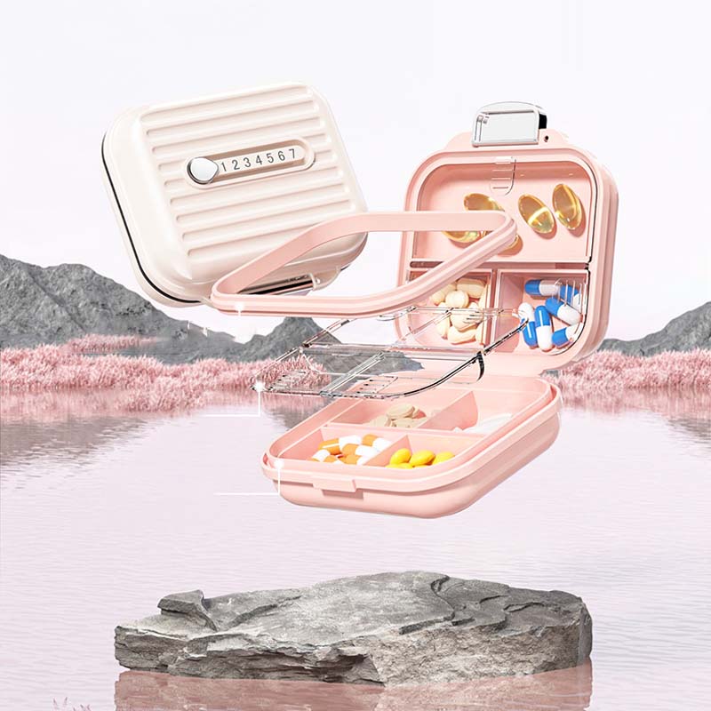 Maliben Small portable pillbox