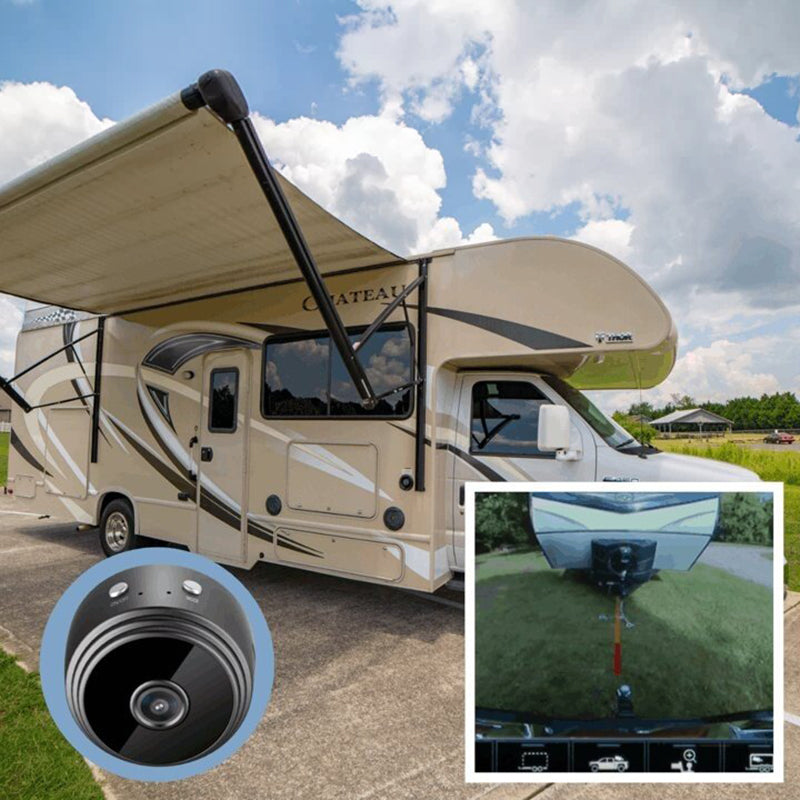 Maliben | 1080p Magnetic WiFi Mini Camera-RV Motorhome Reversing Camera