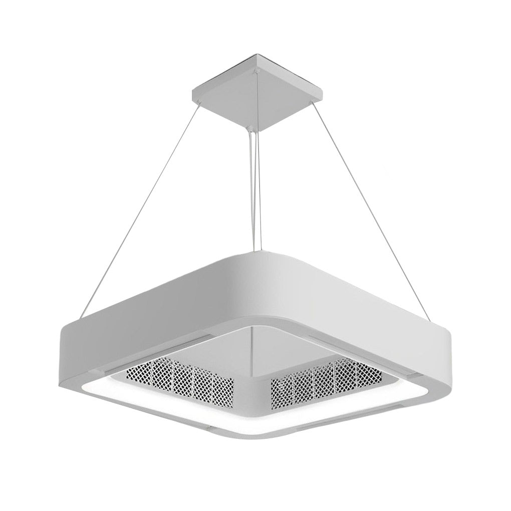 Maliben | Modern Blade-Less Ceiling Fan With Led Lighting And Chandelier
