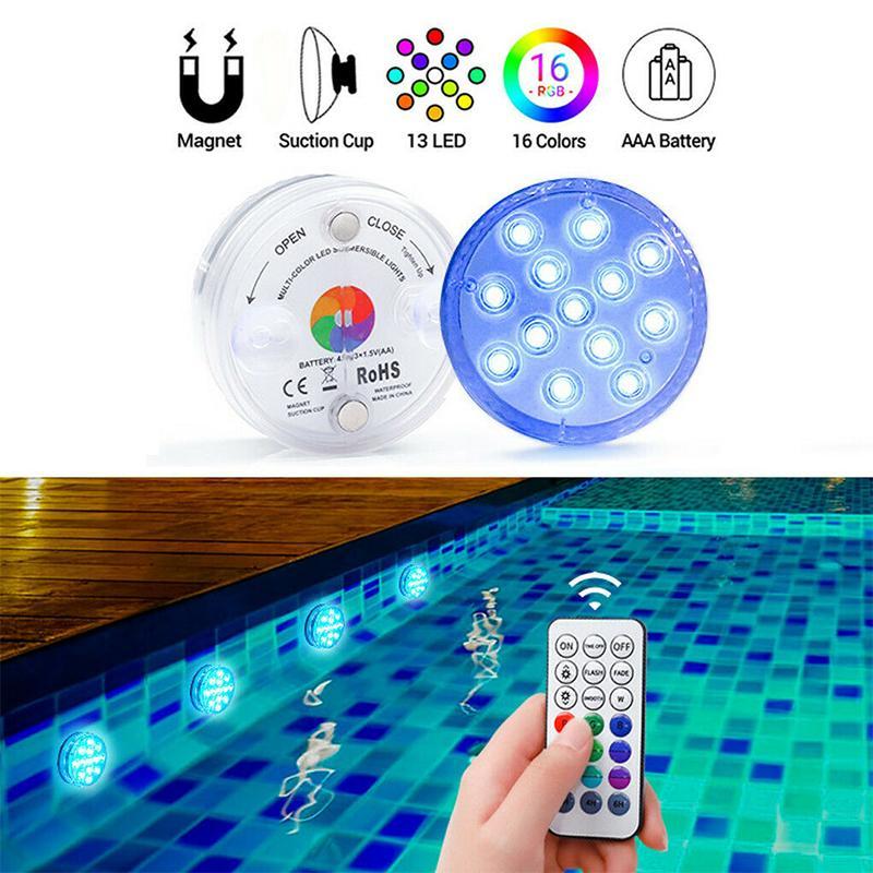 Maliben | Remote Control Waterproof Magnetic Suction Cup Led Light