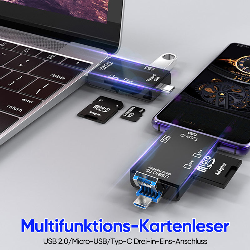 Maliben | 6-In-1 Card Reader
