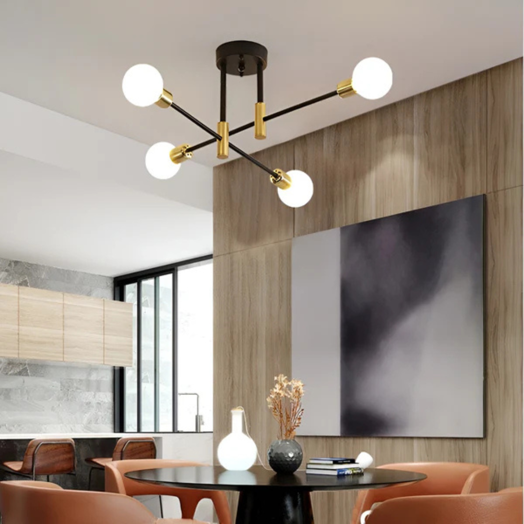 Maliben | Retro Led Ceiling Lamp