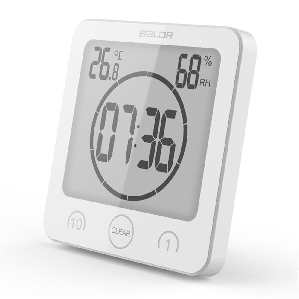 Maliben | Waterproof Shower Clock - Always on time, even in the bathroom!