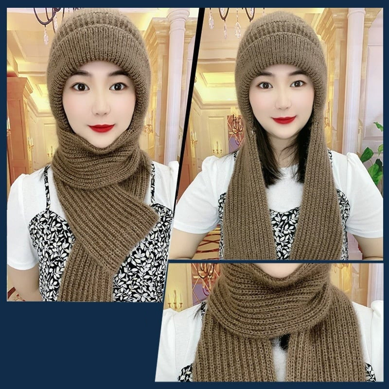 Maliben | Integrated Hearing Protection Windproof Hat Scarf