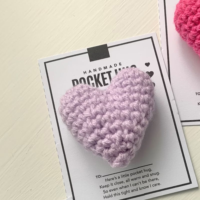 Maliben | Crocheted Heart Bag Hug