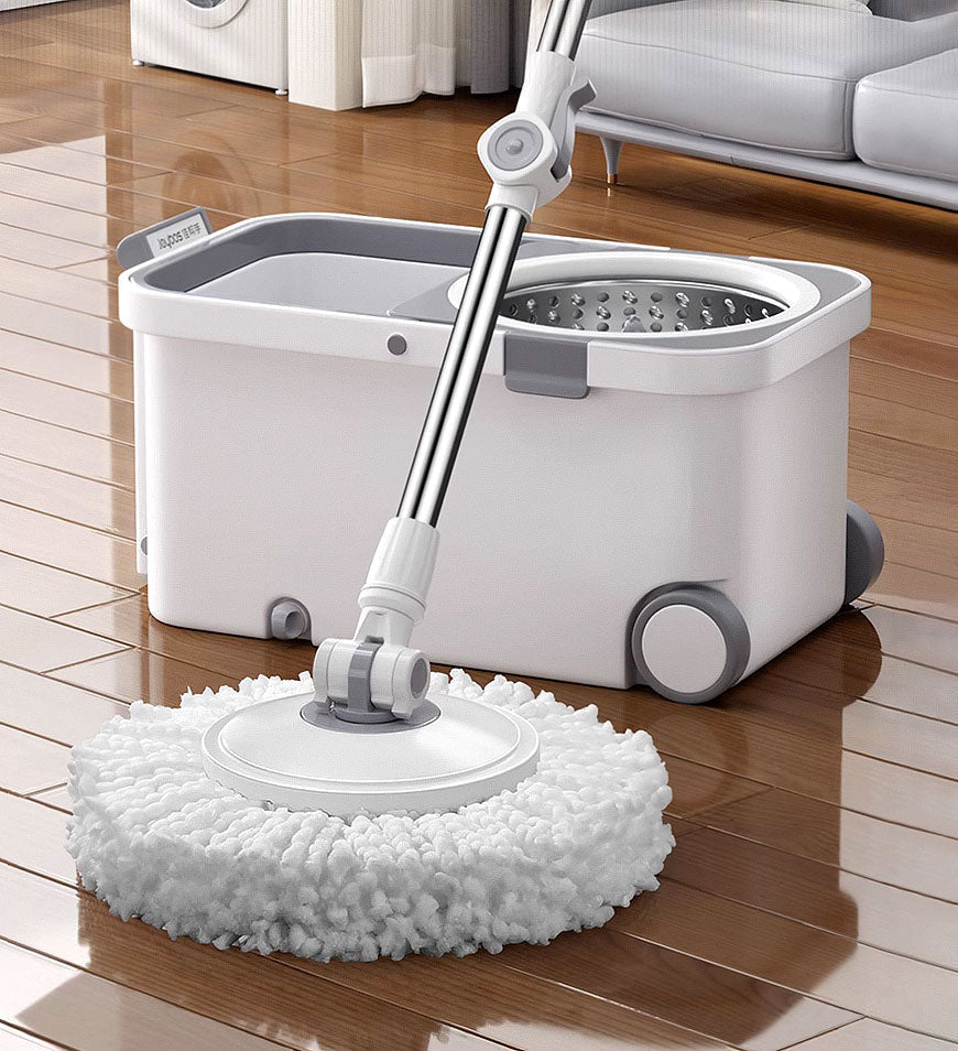Maliben | 360° Rotatable Mop And Bucket Set With Wringing System F63