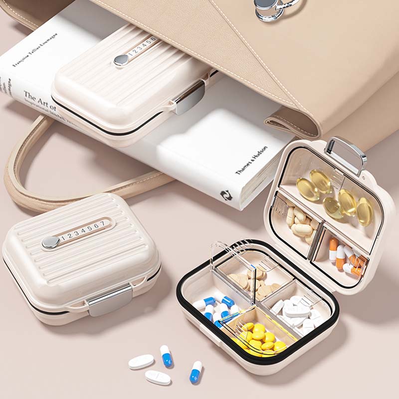Maliben Small portable pillbox