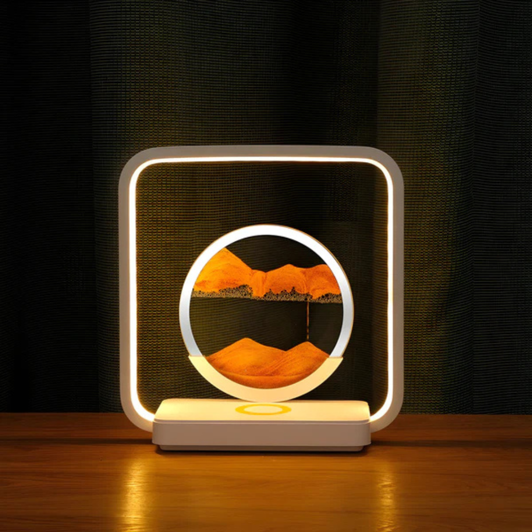 Maliben | 3d Led Night Light With Sand Stream