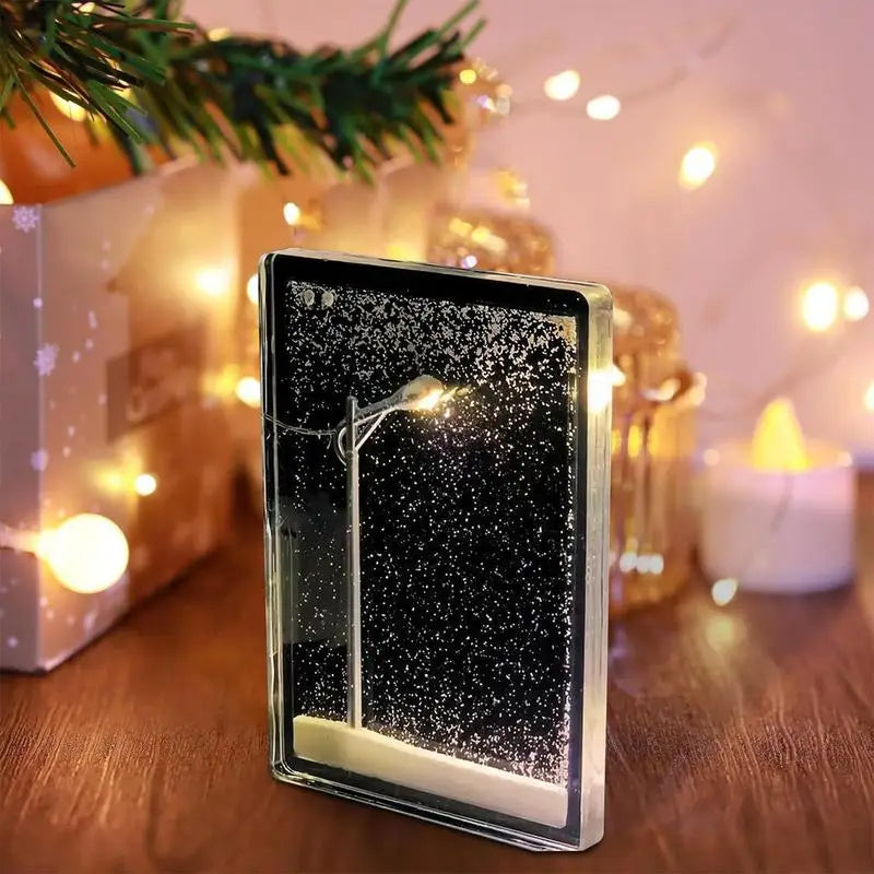 SnowyStreet Lamp – Enjoy The Real Snowstorm street Scene! — Maliben home decor