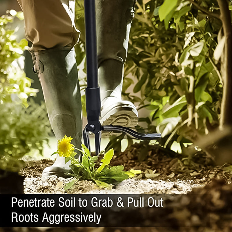 Maliben | Stainless Steel Adjustable Long Handle Detachable Weeder