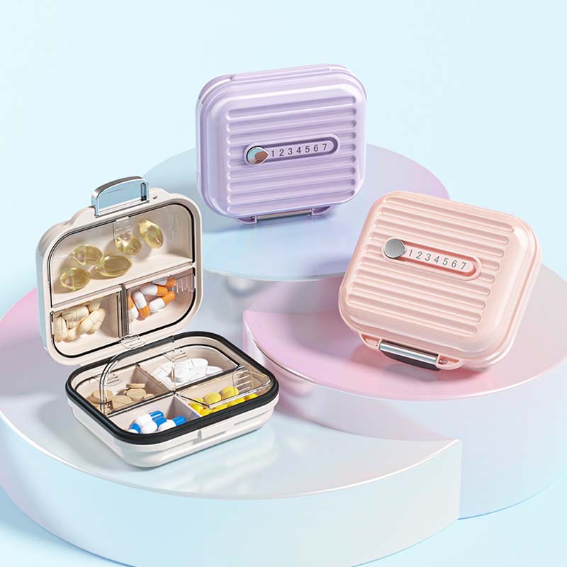 Maliben Small portable pillbox