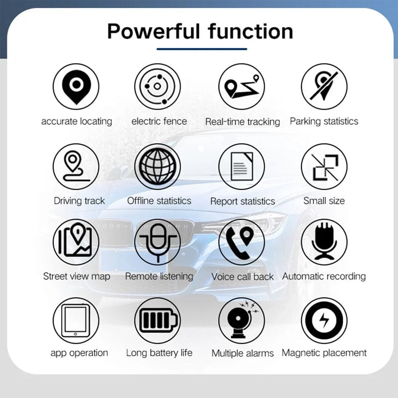 Maliben GPS Tracker Strong Magnetic Car Vehicle Tracking