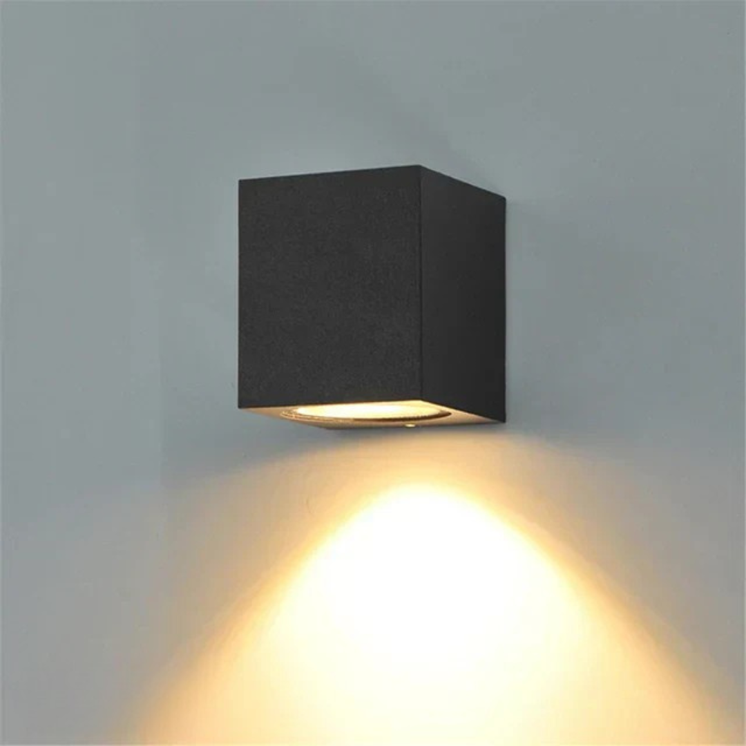 Maliben | Modern Outdoor Wall Lamp Led Black