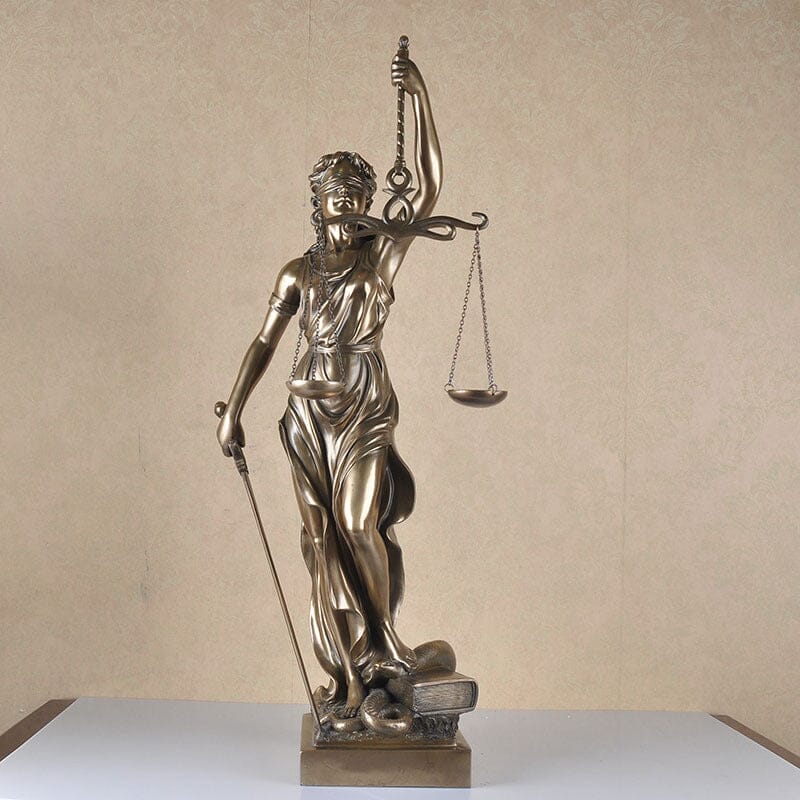 Maliben | Decorative Statue Of The Goddess Of Justice