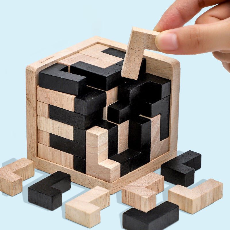 Maliben | Wooden Intelligence Game Brain Confusion Game