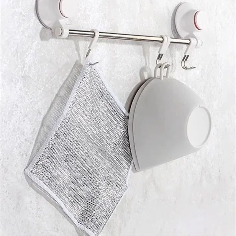 Maliben | Multi-Purpose Dishwashing Cloth Made Of Wire For Wet And Dry