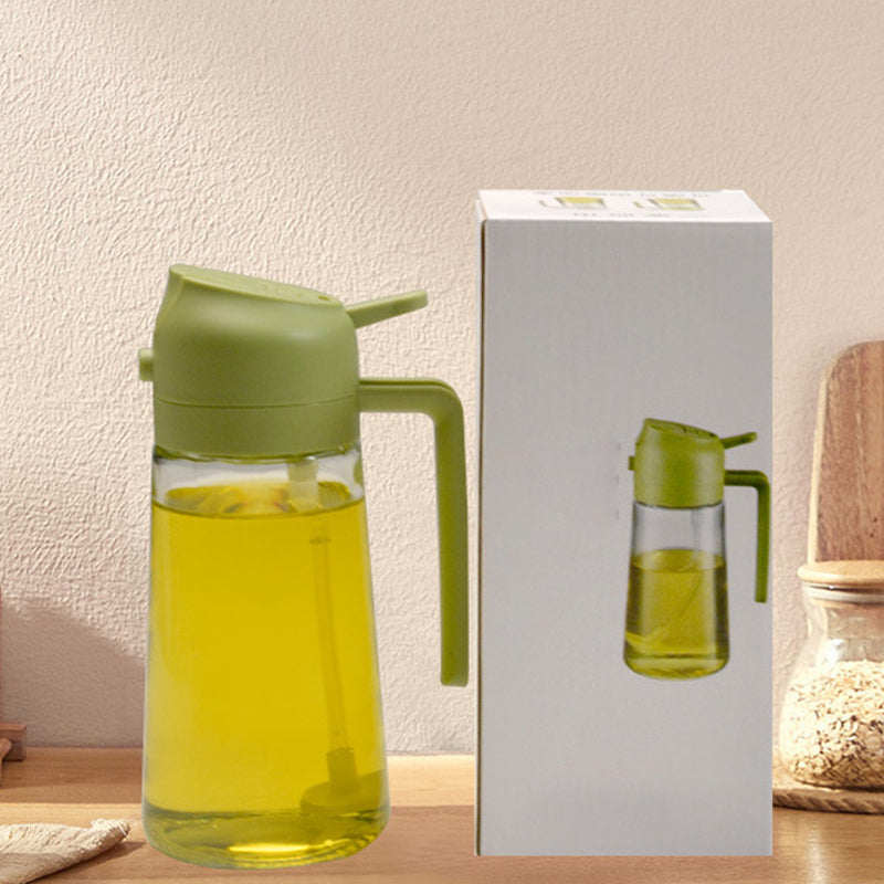 Maliben | 2-in-1 Glass Oil Sprayer and Dispenser