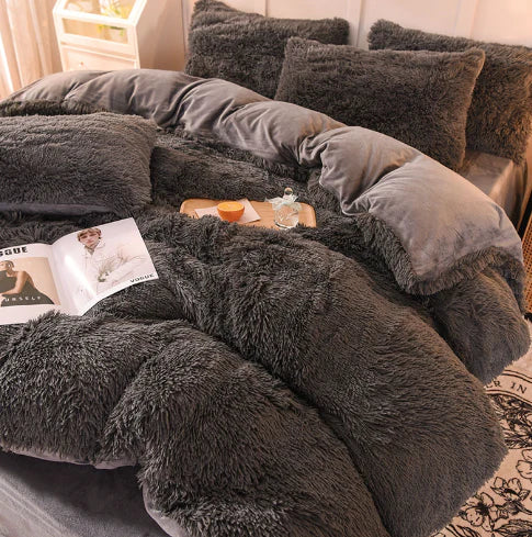 Maliben | Candy Color Soft Duvet Cover - Fluffcandy
