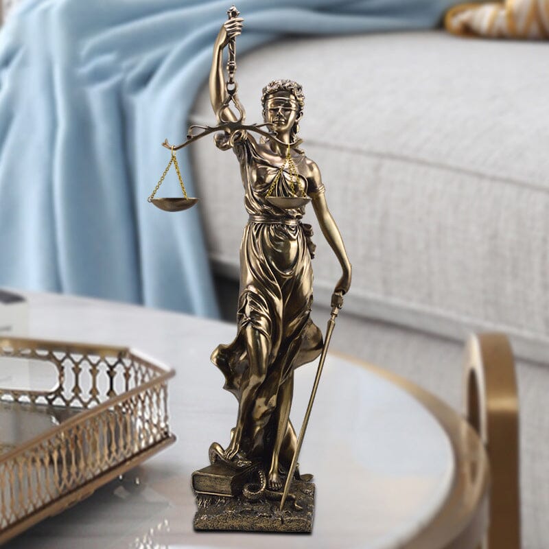 Maliben | Decorative Statue Of The Goddess Of Justice