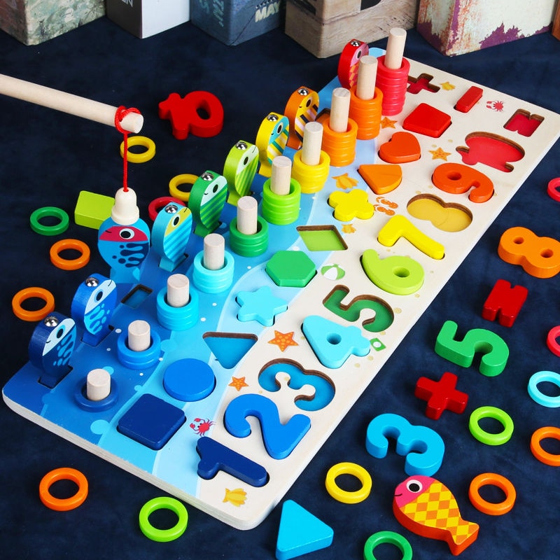Maliben | Montessori Toddler Playboard - Wooden Playsafari
