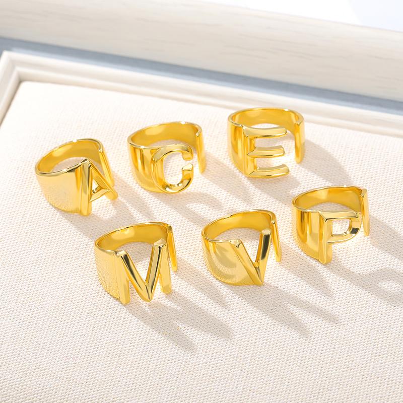 Maliben | Initial A-Z Letter Ring