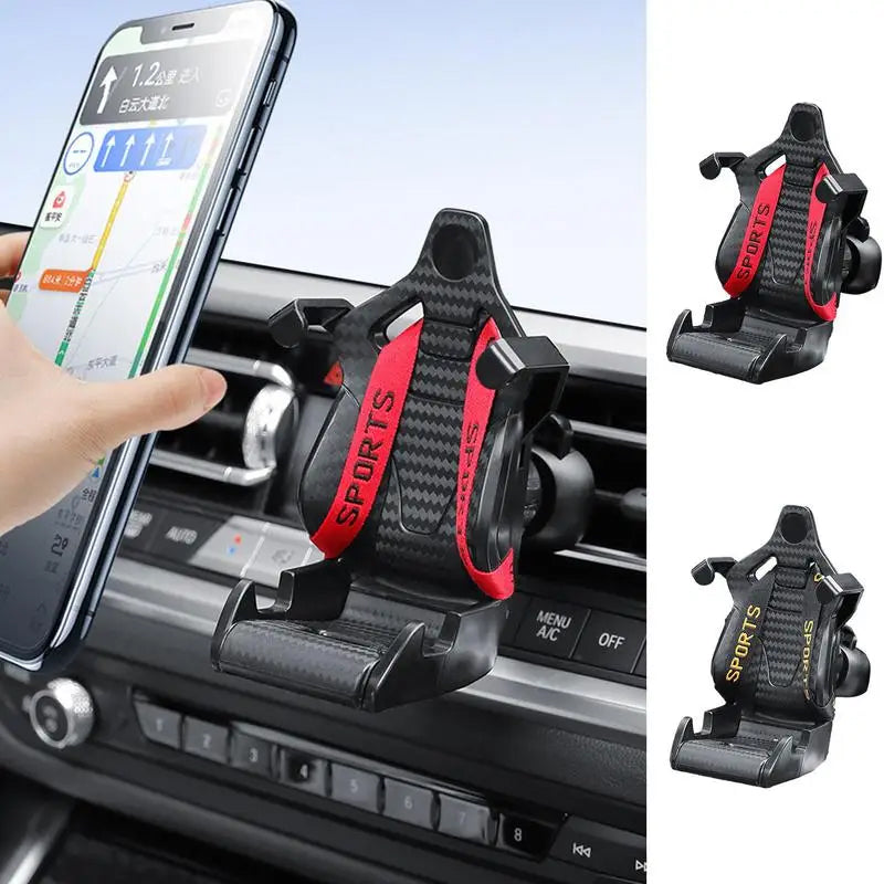 Maliben | Phone Holder Racing Seat With Seatbelt
