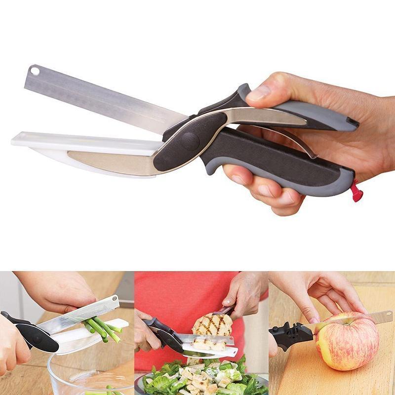 Maliben | EdgeCut | Versatile stainless steel kitchen scissors