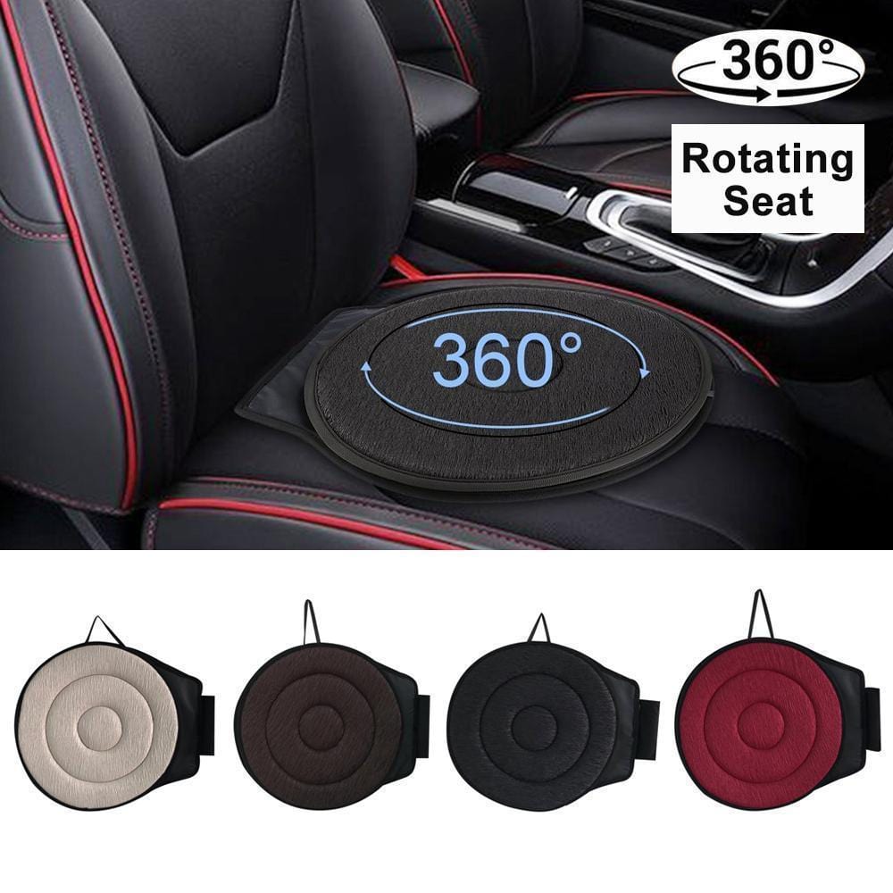 Maliben | Turnease 360° Rotating Seat Cushion – ComFortable Swivel Cushion for Car, Office & Home