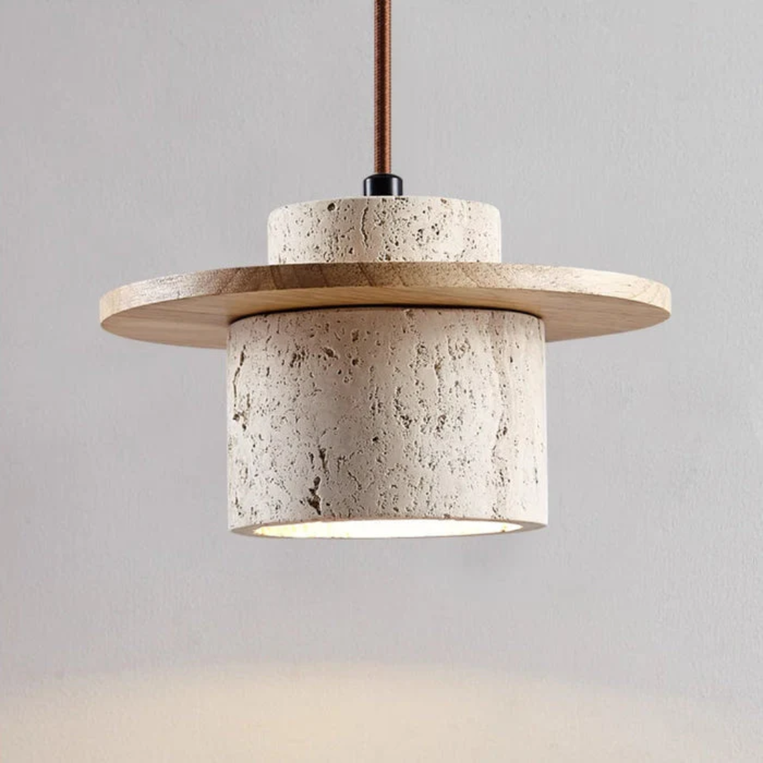 Maliben | Luxury Travertine Design Pendant Light